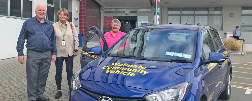 Handing over the wheel